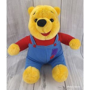 Vintage 1997 Mattel Disney Hug N Wiggle Giggle Winnie The Pooh Talking plush 12"